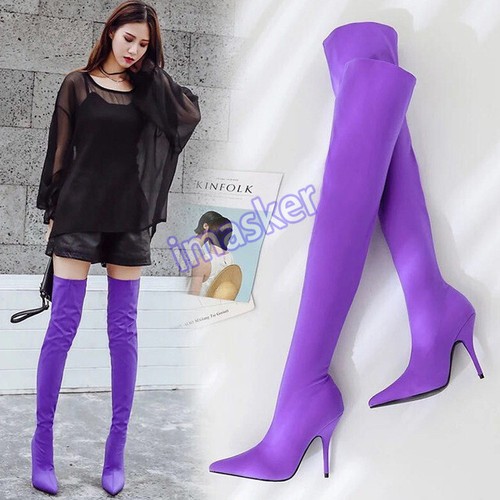 Stivali donna elasticizzati
