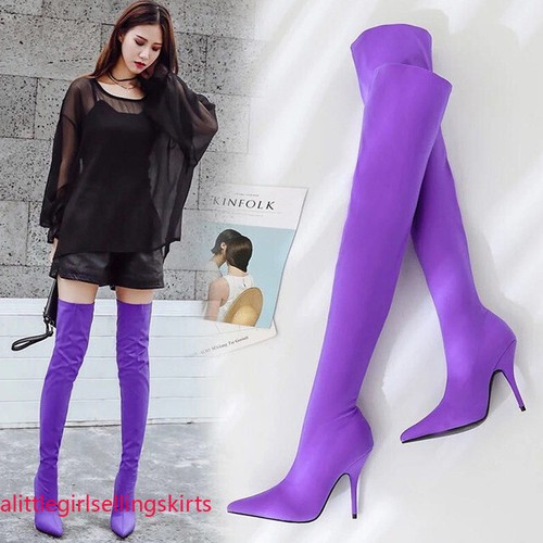 Stivali donna elasticizzati