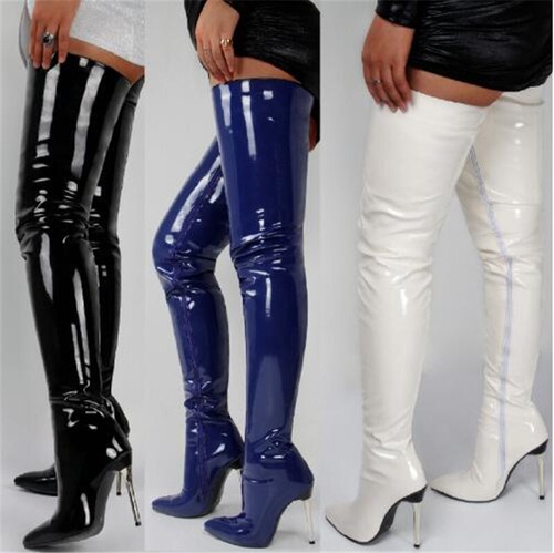 Stivali donna zip - zip, coscia
