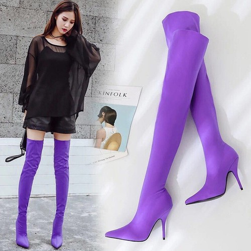 Stivali donna elasticizzati