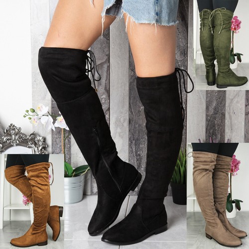 Stivali alti coscia - , scarpe