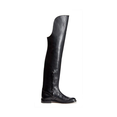 Scarpa moto equitazione pelle