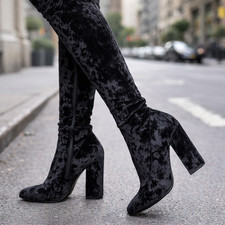 Stivali CAPE ROBBIN in velluto